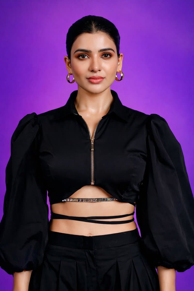 Modern Fashion Editorial Portrait (JSON) — example 1