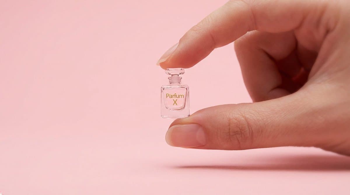 Hyper-Realistic Miniature Product Ad Prompt — example 1