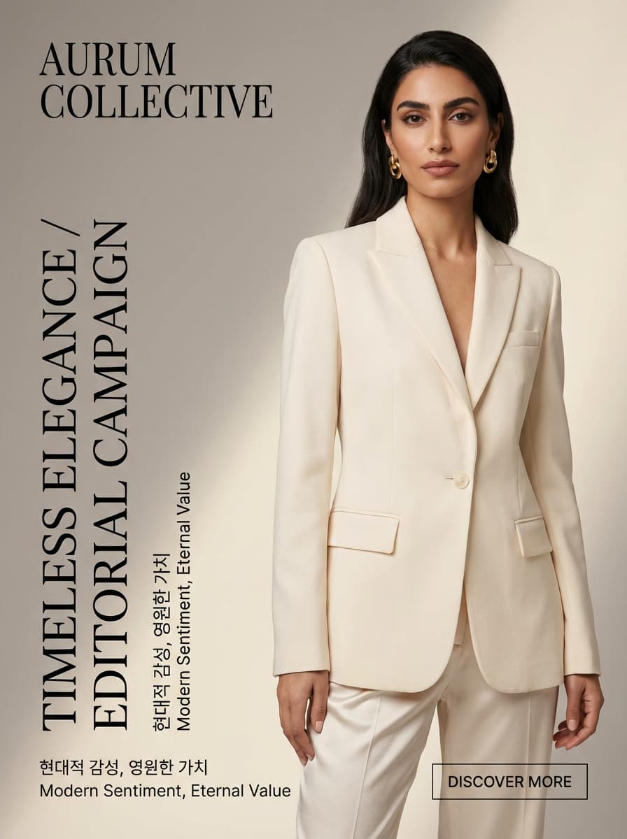 Quiet Luxury Editorial Fashion Template — example 1