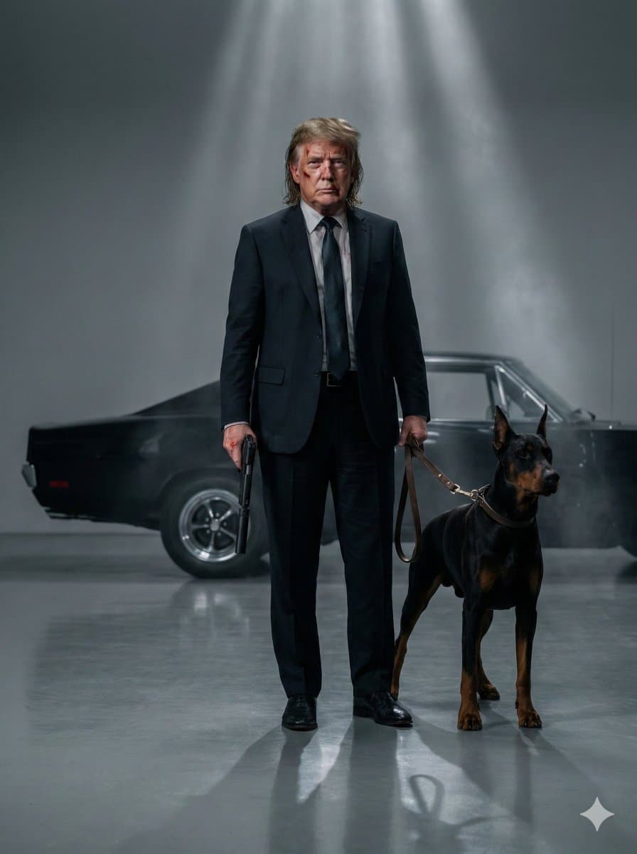 Neo-Noir Hitman Film Still — example 1