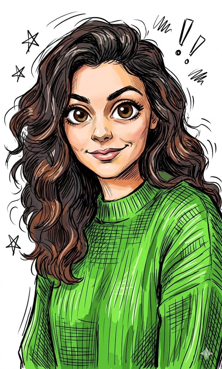 Image-to-Sketch Cartoon Transformation Prompt — example 2
