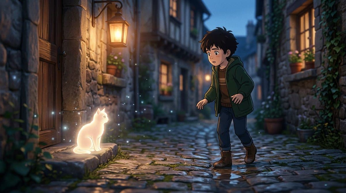 Makoto Shinkai Inspired Anime Cinematic Scene — example 3