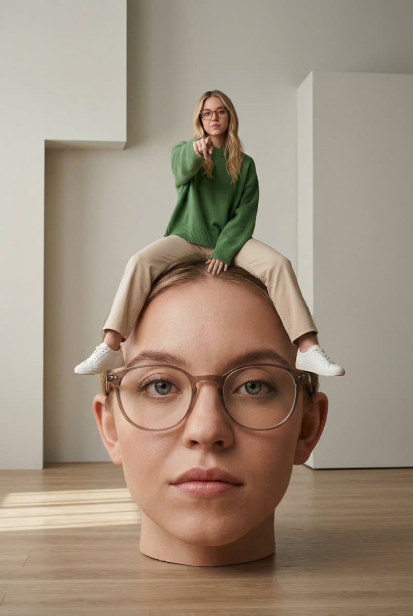 Surreal Conceptual Photography with Scale Distortion — example 1
