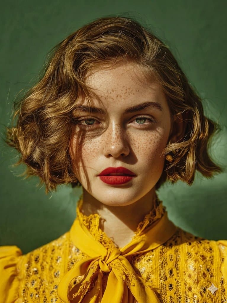 High-Fashion Magazine Cover Portrait — example 1