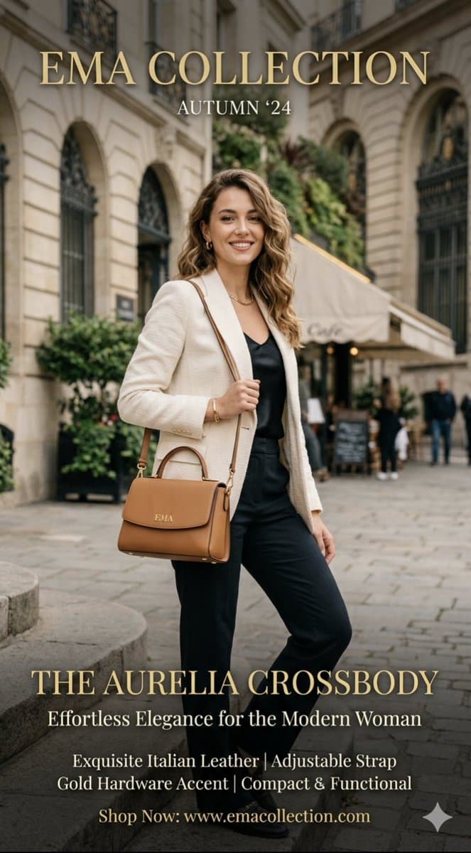 Parisian Street Fashion Advertisement — example 1
