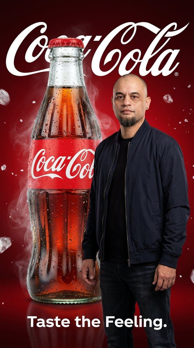 Coca-Cola Advertising Poster — example 3