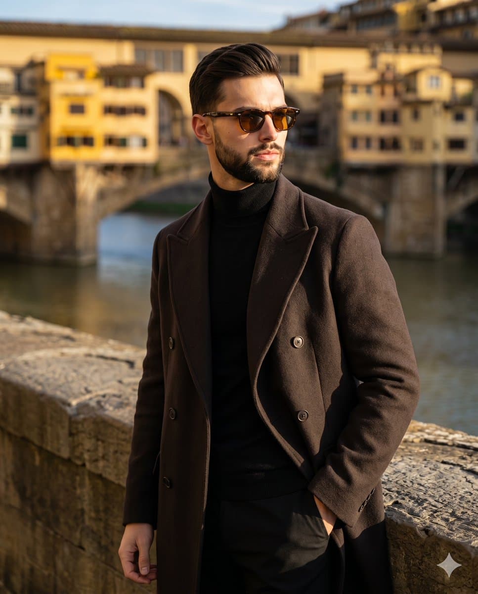 Florence Street Style Male Portrait — example 1