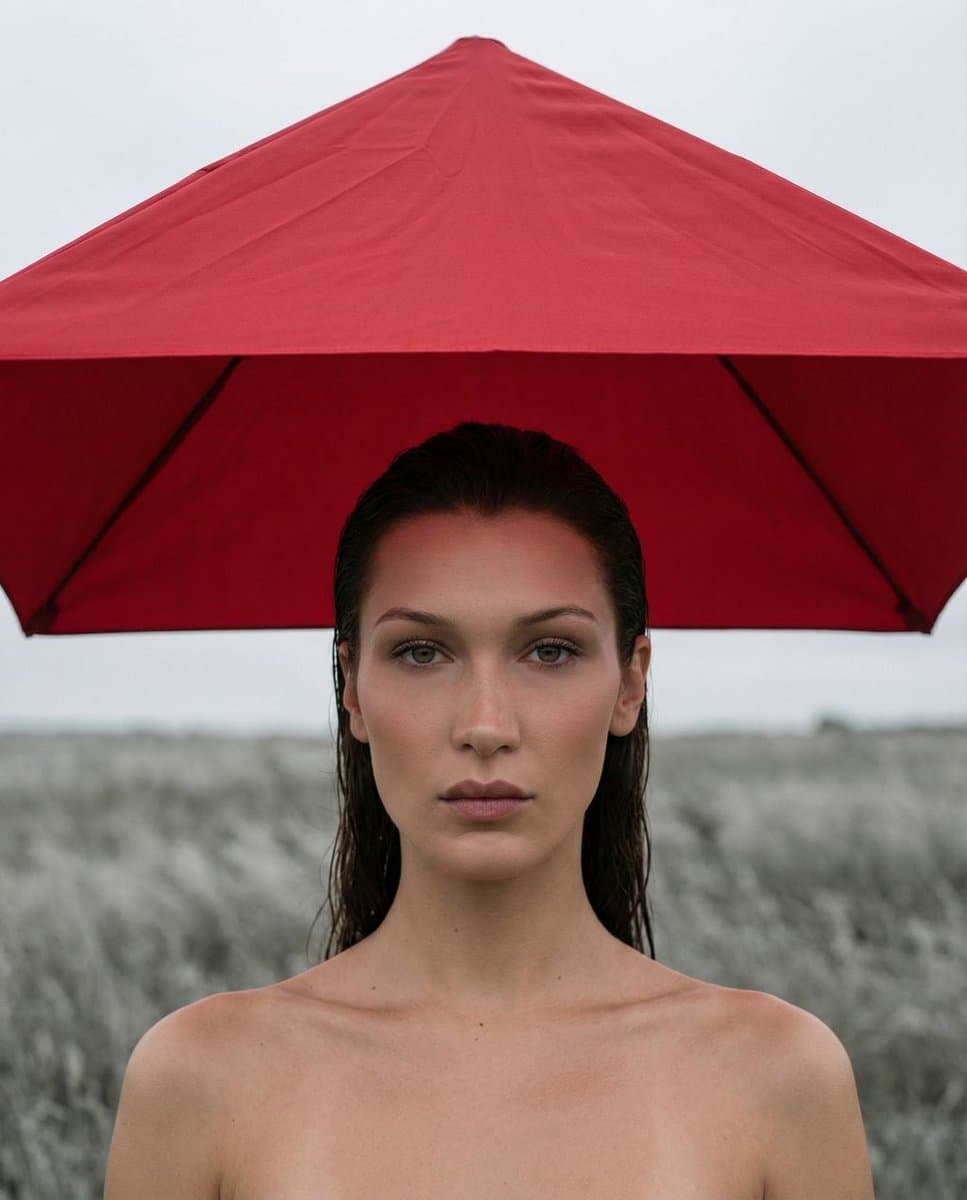Surreal Fashion Editorial Portrait — example 2