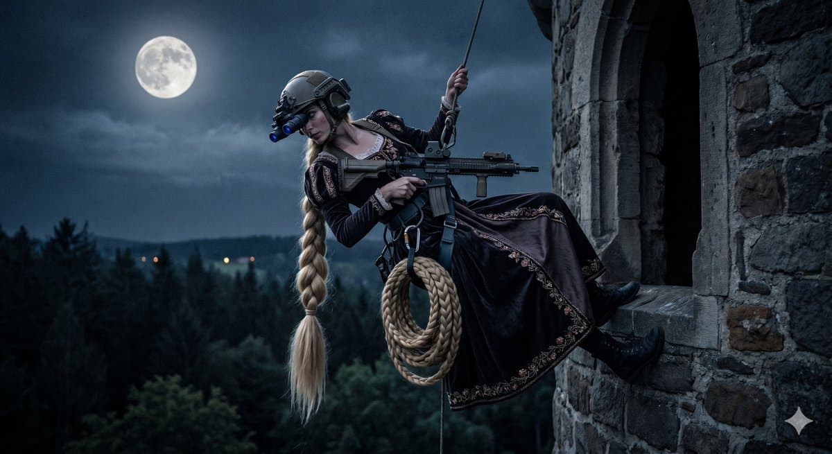 Rapunzel Solo Escape — example 1