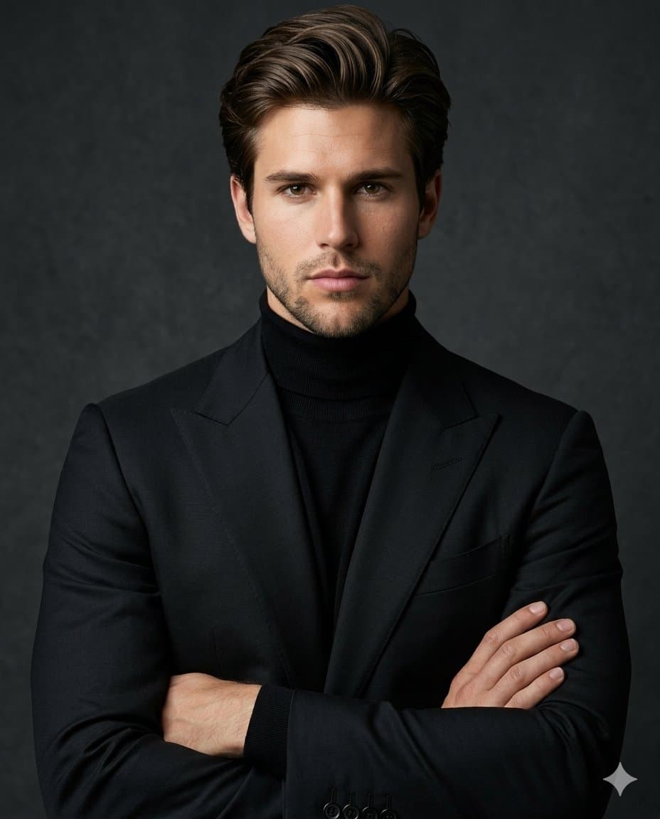 Luxury Editorial Identity Portrait — example 1