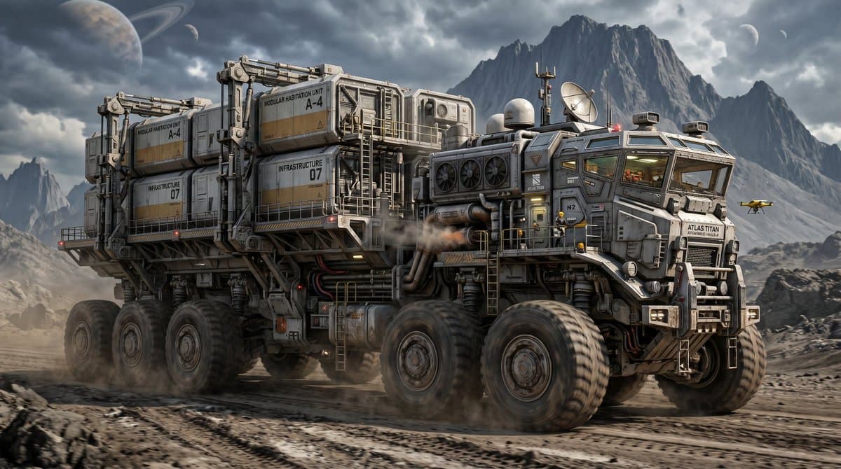 Atlas Titan Heavy Cargo Hauler — example 1