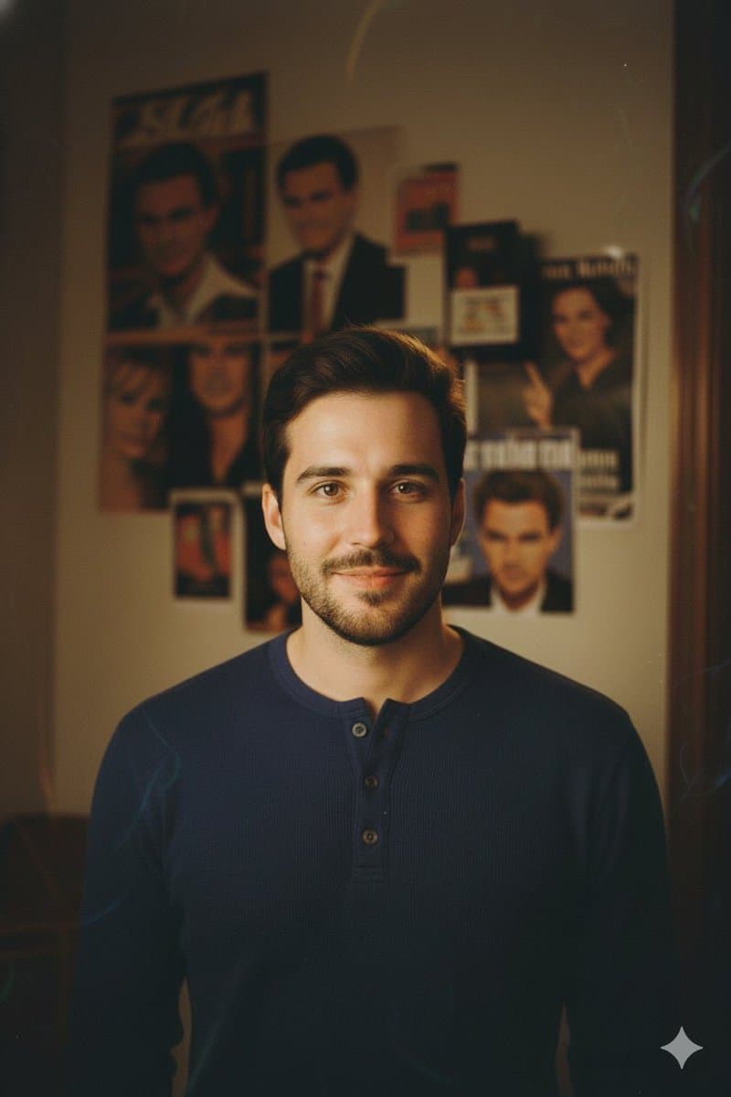 90s-style film portrait from a reference photo — example 1