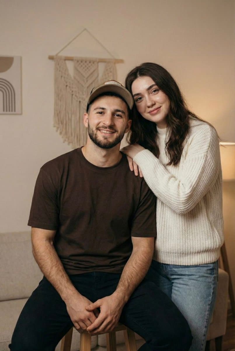Candid Couple Portrait with Identity Lock — example 2