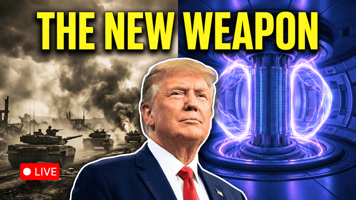 Youtube Thumbnail Concept: The New Weapon — example 1