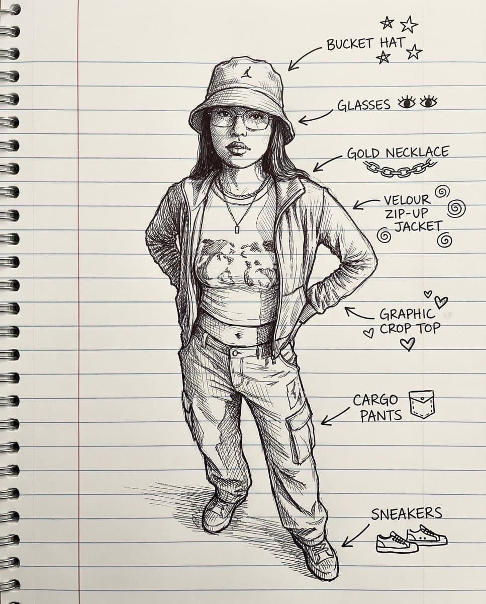 Sketch Drawing Annotation Prompt — example 1