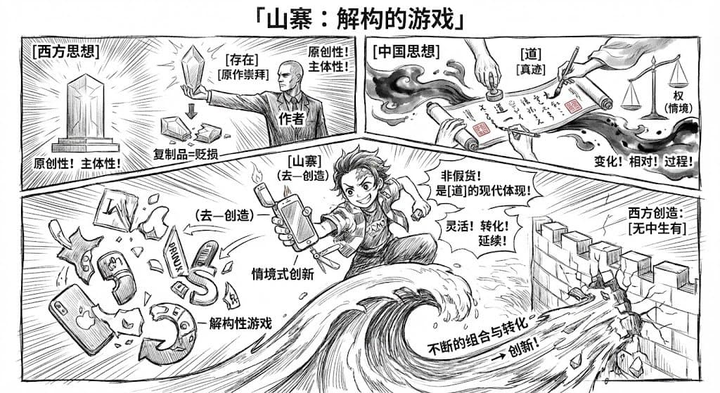 Manga-style Chinese comic storyboard generator — example 1