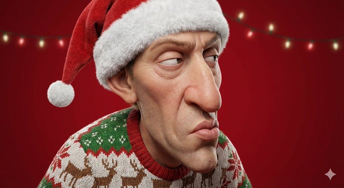 Stylized 3D Cartoon Portrait with Realistic Textures — example 1