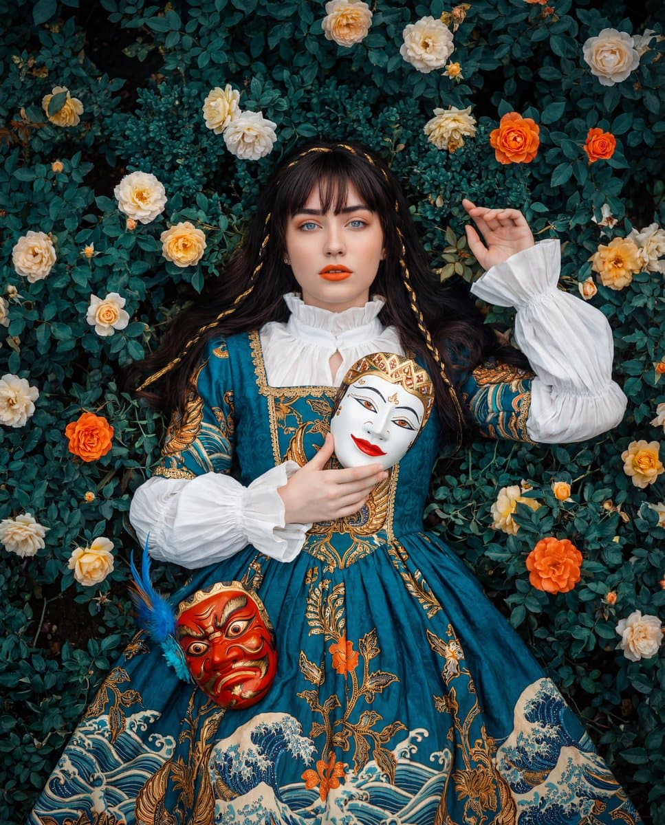 Opulent Historical-Inspired Portrait Prompt — example 1