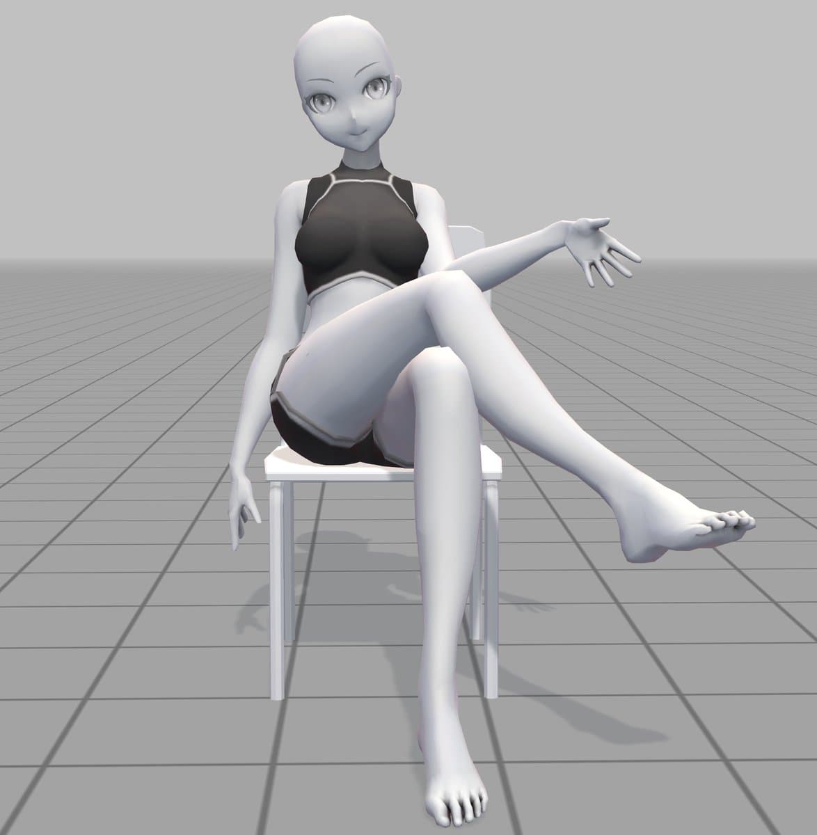Prompt for Changing Character Pose using Reference Image — example 2
