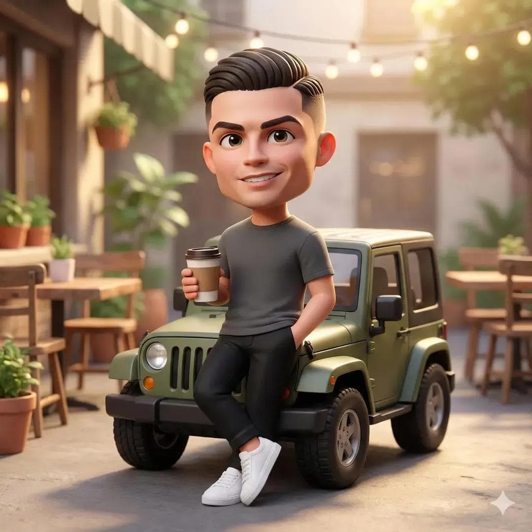 Pixar-Style Chibi Character Prompt — example 1