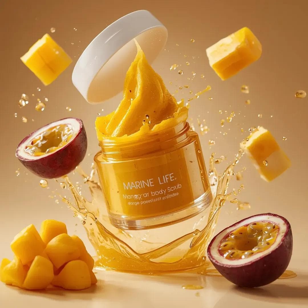 Exploding Cosmetic Jar Product Photography — example 1