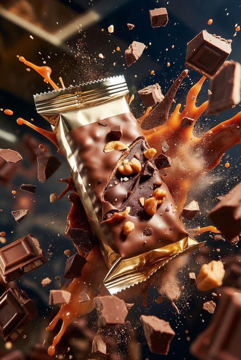 Ultra-cinematic Protein Bar Product Photography — example 3