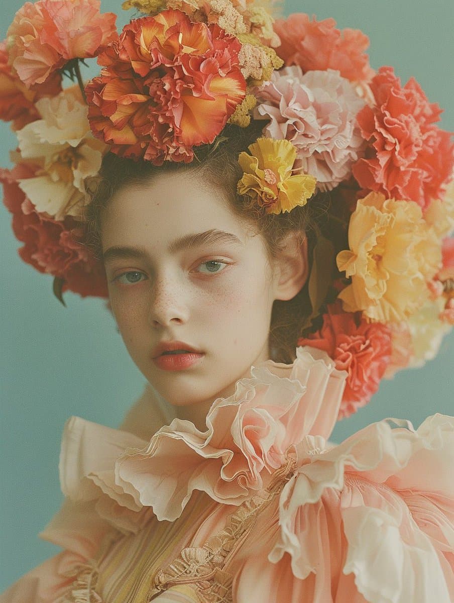 Disposable Photography Style Fashion Model Portrait — example 1