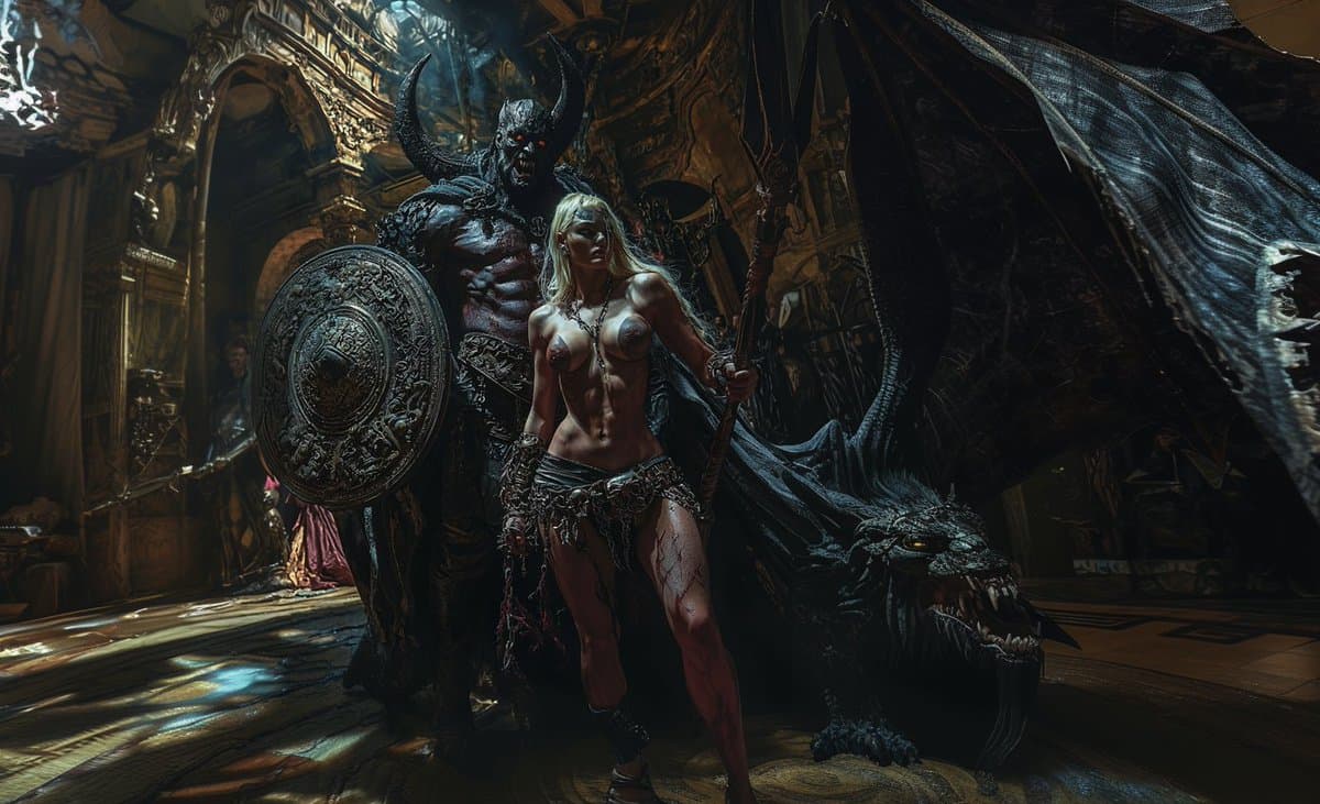 Generate Realistic Character from Fantasy Image Reference Prompt — example 1