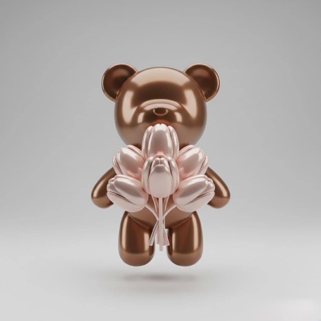 Ultra-Realistic 3D Inflatable Object Render — example 1