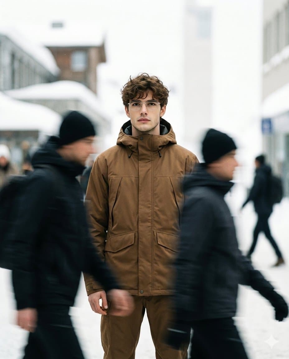 High Fashion Magazine Pictorial with Motion Blur