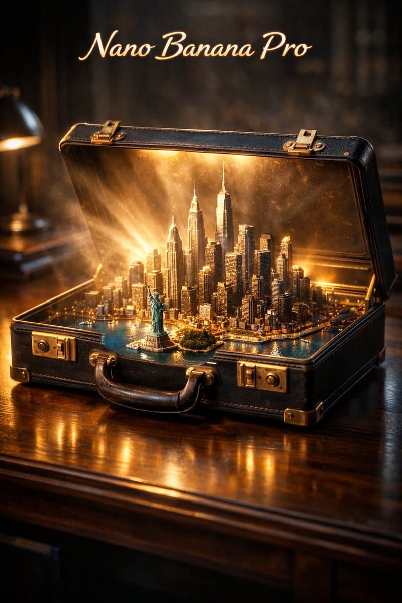 Cinematic Product Reveal of a Vintage Briefcase — example 1