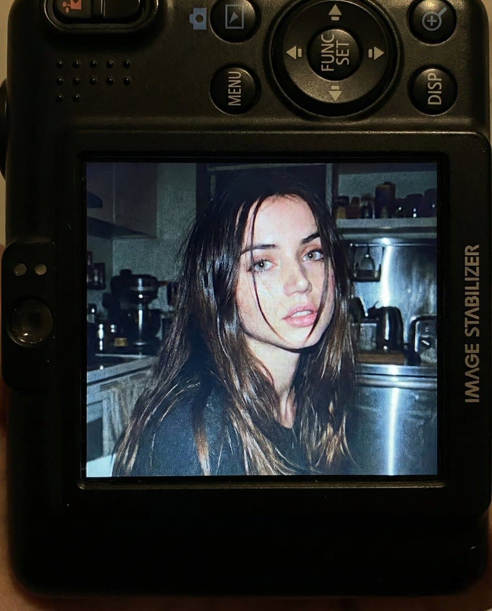 Nostalgic Early 2000s Digital Camera Portrait Prompt — example 1