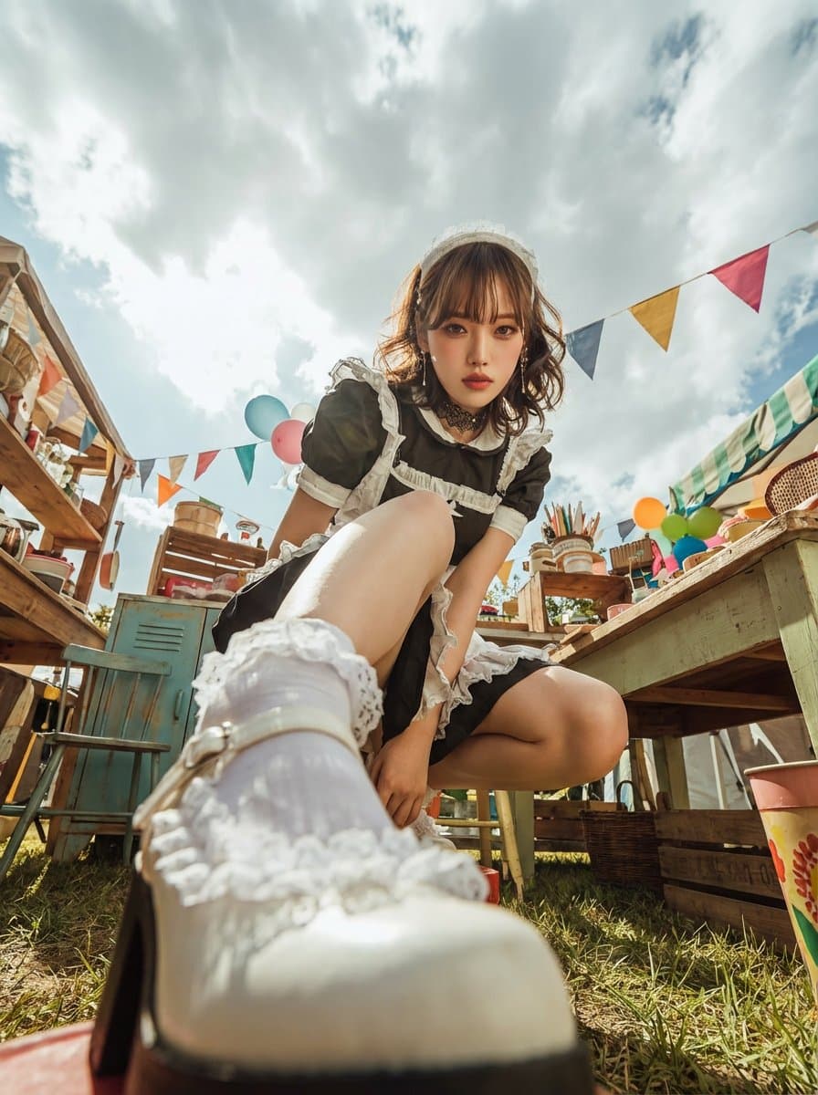 Dramatic Ultra Wide-Angle Photo Transformation Prompt — example 2
