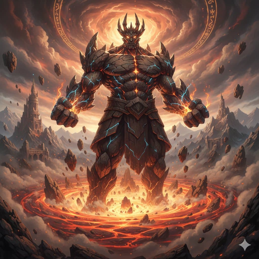 Final Fantasy Titan Summon Generation — example 1