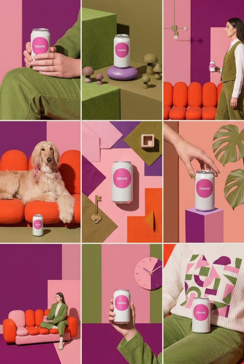 Instagram Feed Generation Prompt (Aesthetic Cohesion Test) — example 1