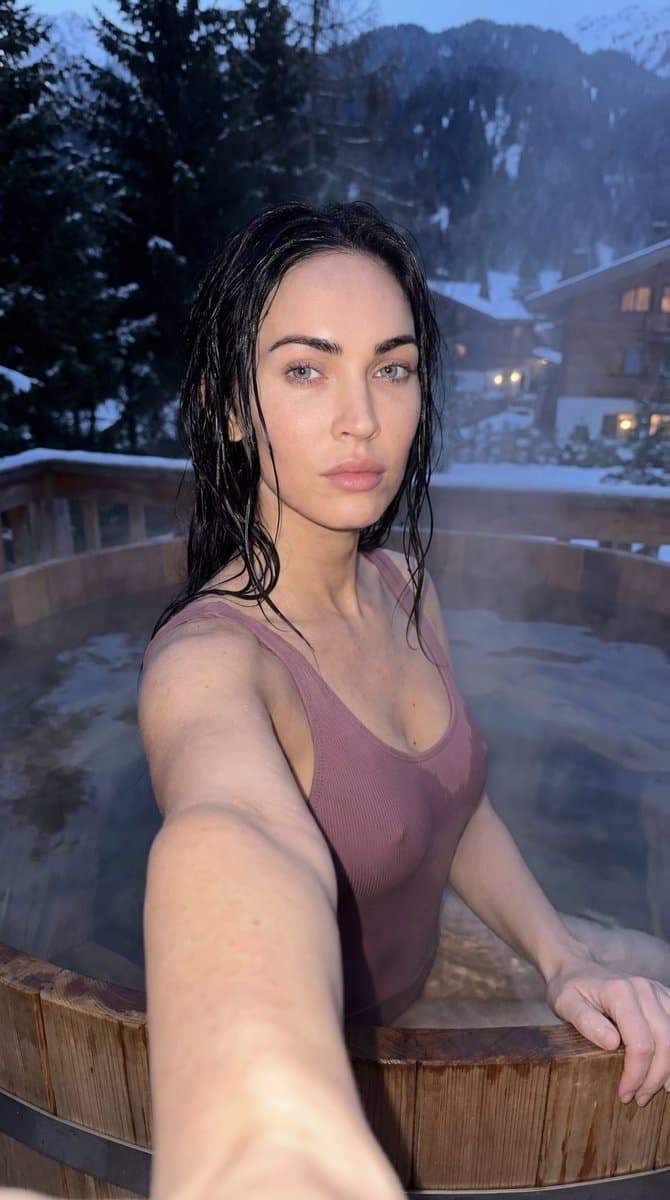Hyper-Detailed Anatomical Portrait of Megan Fox Submerged — example 2