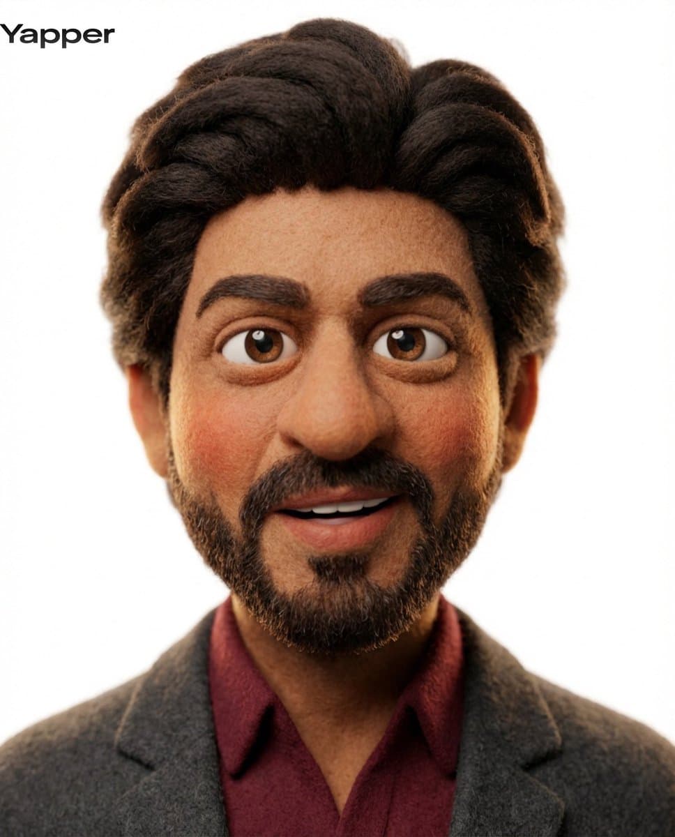 3D Claymation Character Transformation — example 1