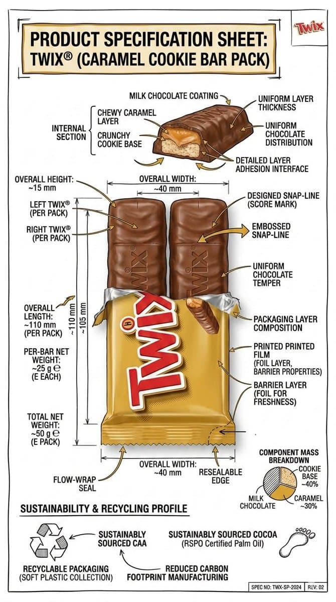 Technical Infographic Sheet Product Specification Template — example 2