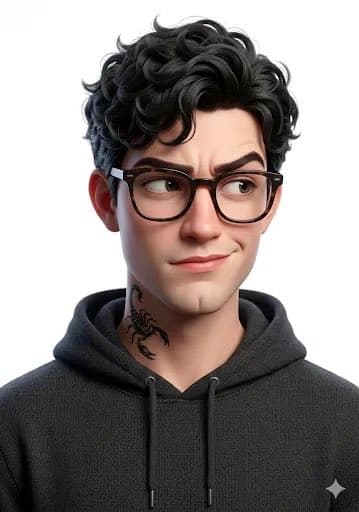 Pixar-Style 3D Character Portraits (Male and Female) — example 1