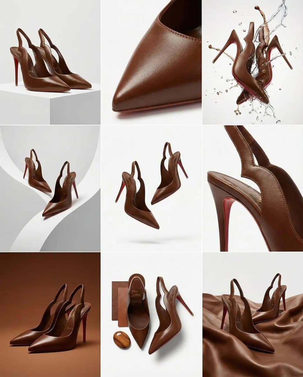 Luxury Product Campaign Grid — example 1