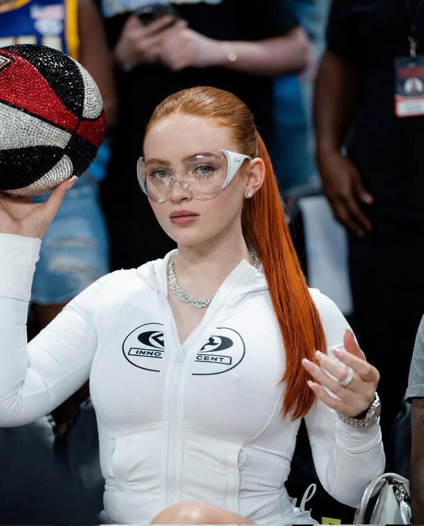 Sadie Sink Sporty Fashion Editorial — example 1