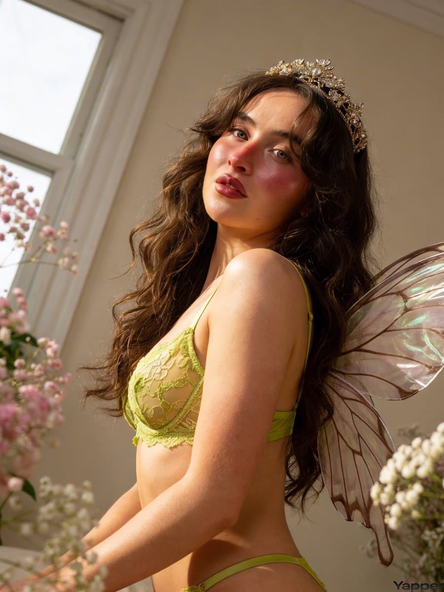 Ethereal Fairy-core Sabrina Carpenter Prompt for Nano Banana Pro — example 2
