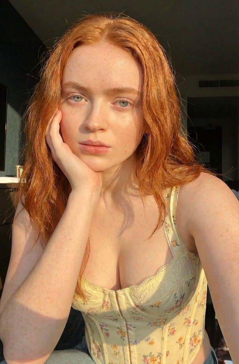 Sadie Sink Natural Portrait — example 1