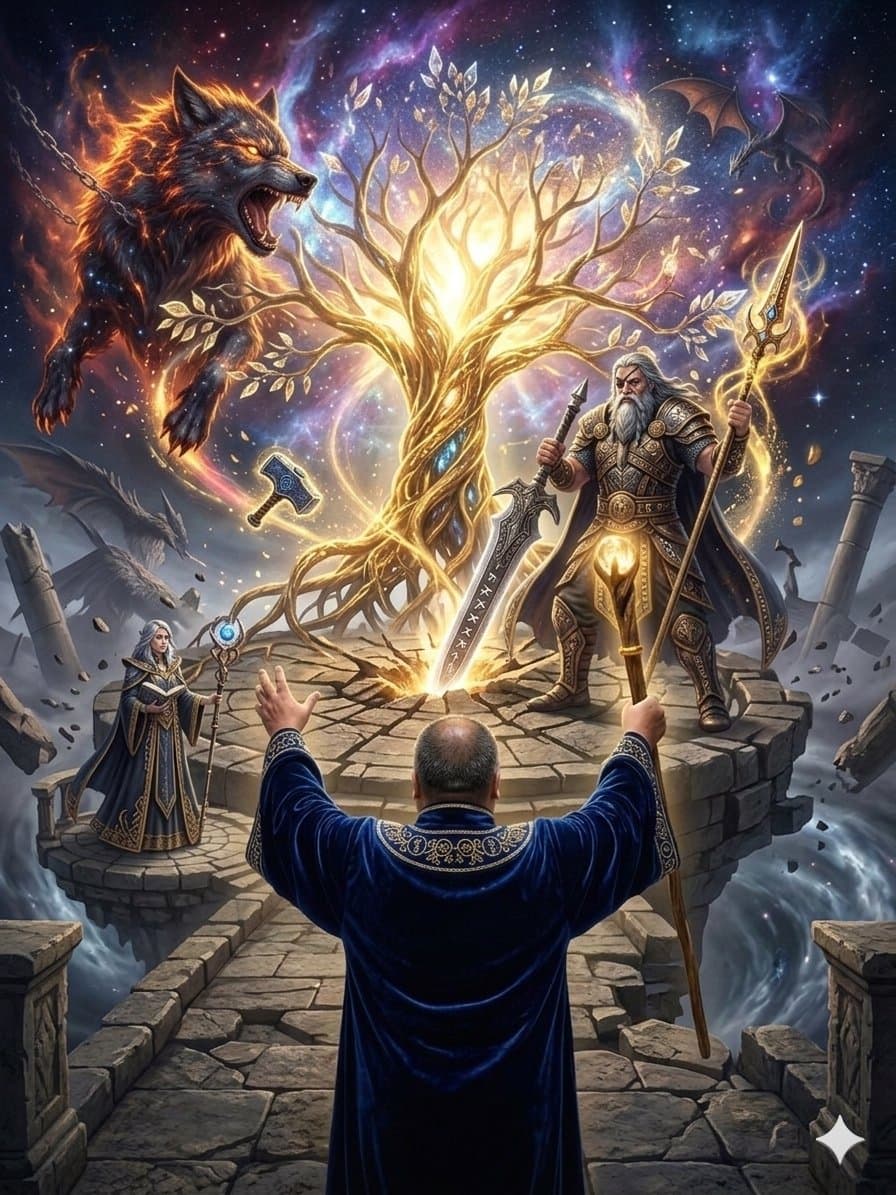 Fantasy World Creation Image Prompt (Nano Banana Pro) — example 1
