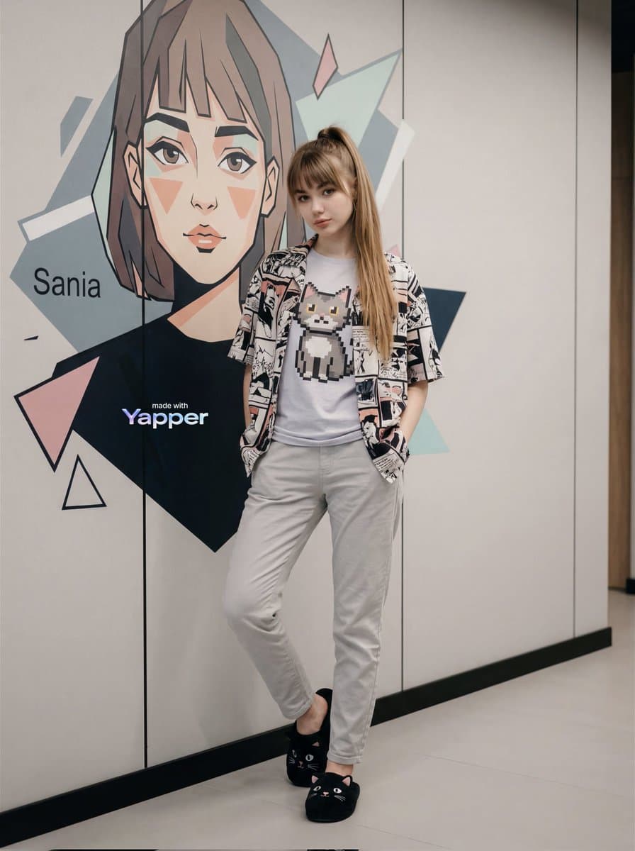 Stylish Young Woman Portrait Prompt — example 1