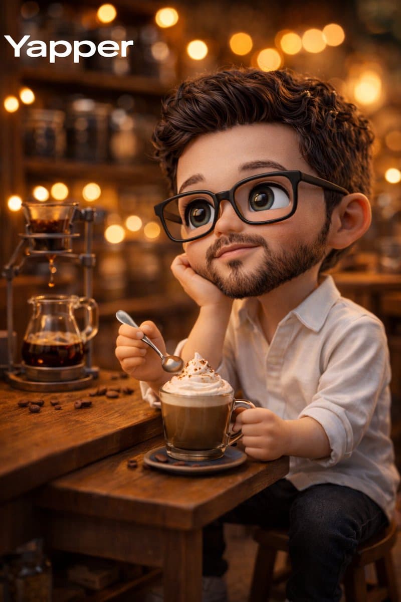 Miniature Diorama Scene in a Vintage Café — example 2