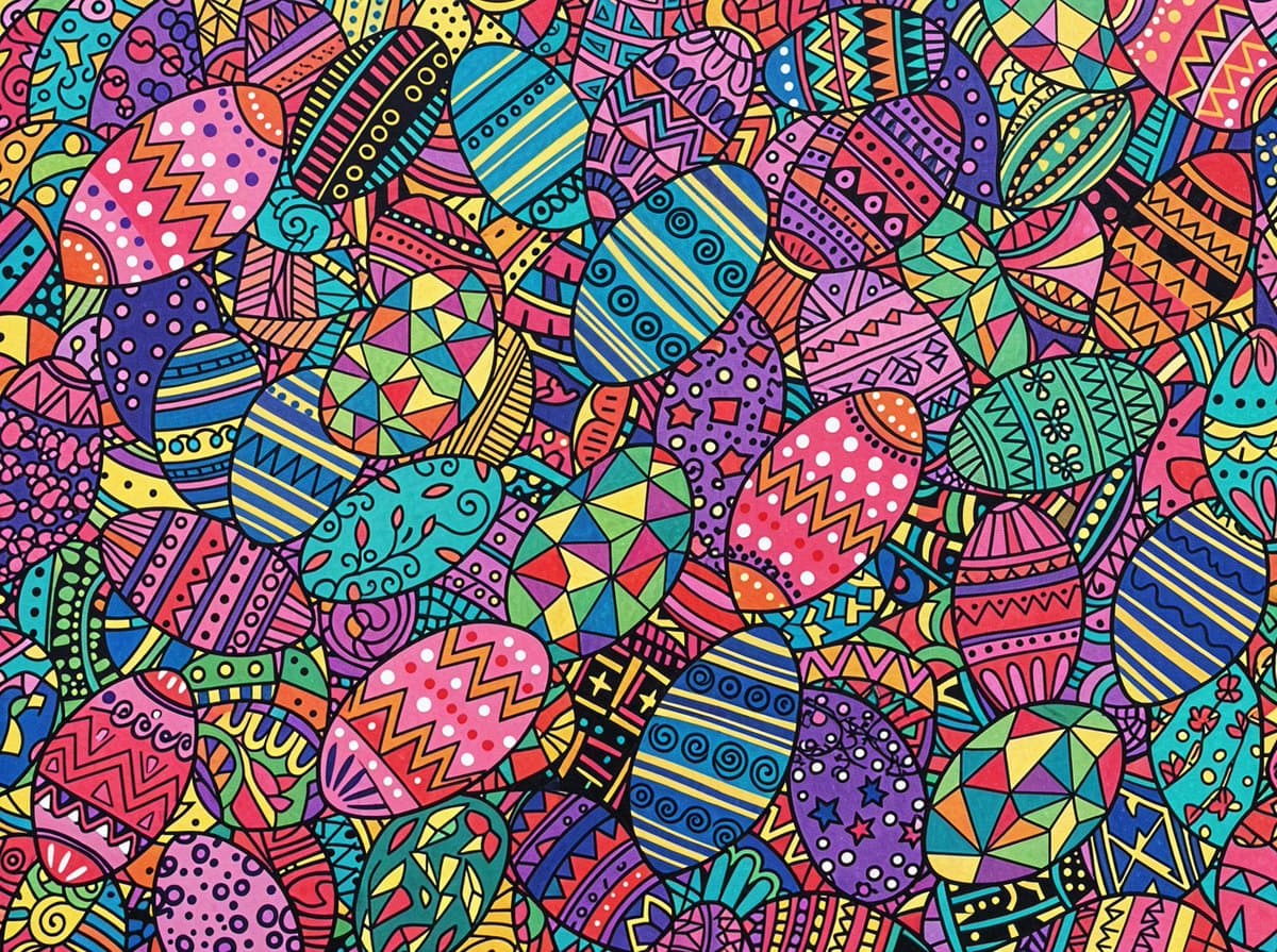 Vibrant Abstract Pattern Prompt