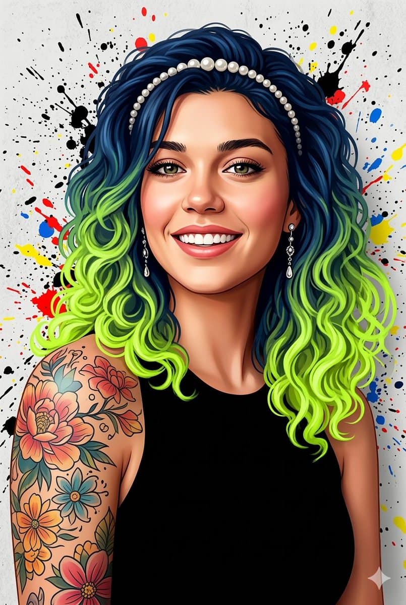 Street Art Digital Illustration Prompt for Nano Banana Pro 2.0 — example 1