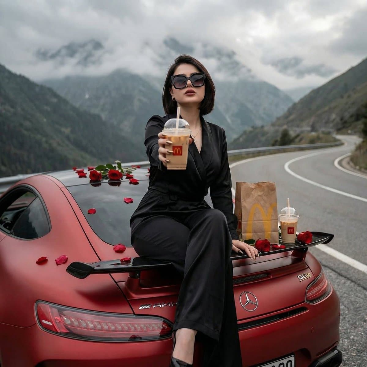Luxury Ride and Mountain Vibes Editorial — example 1