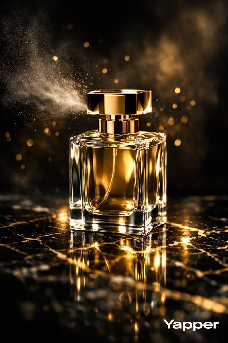 Ultra-luxurious Perfume Campaign — example 1